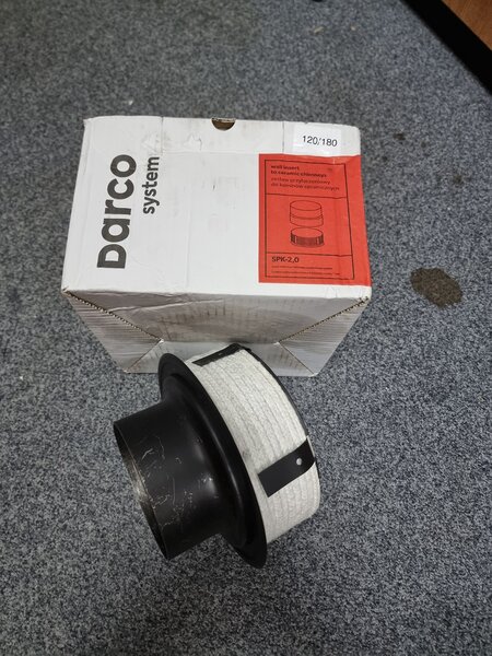 Racord cos fum 90/45GR 120-180 cu etansare